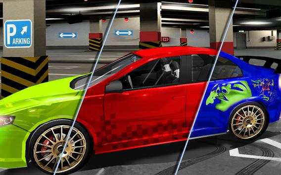 Multi-Story Roadway Classic Car Parking Game screenshot 3