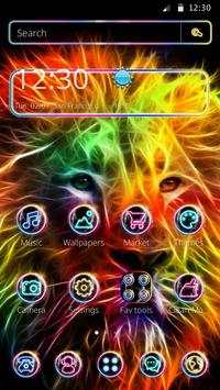 King Fire Lion Theme 2D screenshot 4