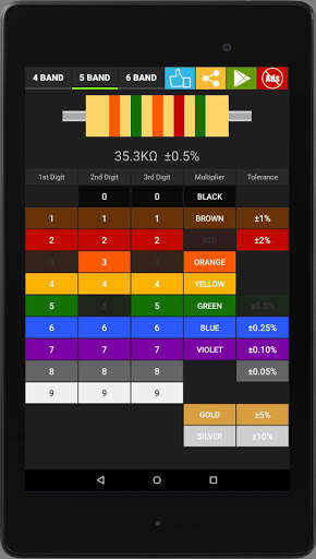 Resistor Calculator screenshot 4
