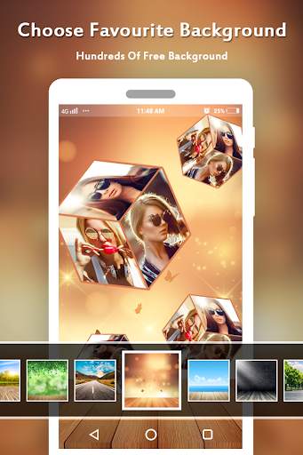 3D Cube Live Wallpaper screenshot 4
