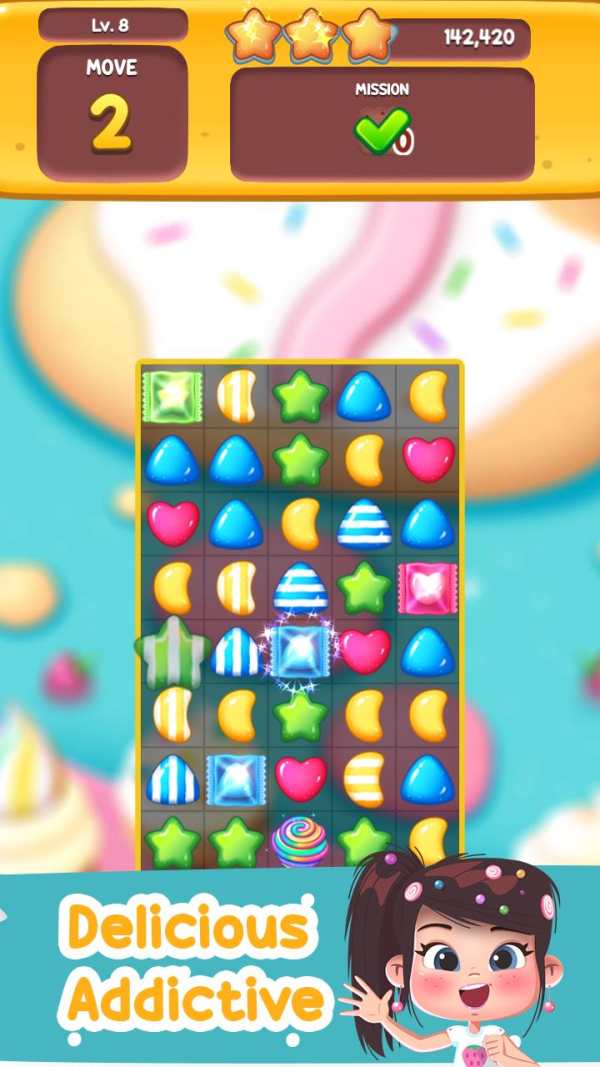 Candy Sweet Mania - Match 3 Puzzle screenshot 5