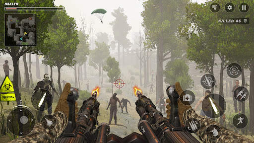 Target Undead 3D: Zombie Games screenshot 2