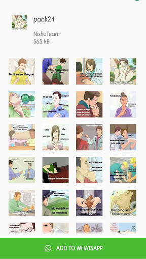 Meme Perang Gambar Stiker WA - WAStickerApps screenshot 5