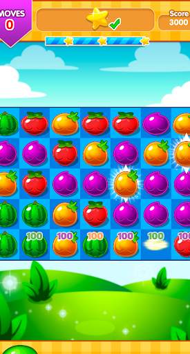 Fruit Juice match 3 game screenshot 2