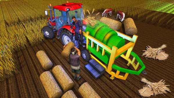 Heavy Duty Farm Tractor Driving: Thresher Machine screenshot 1