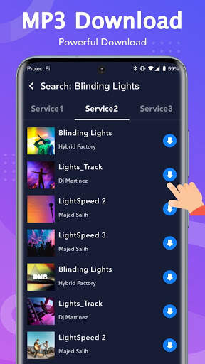 Free Music Downloader - Mp3 Music Download Player screenshot 1