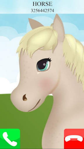fake call horse game care screenshot 1