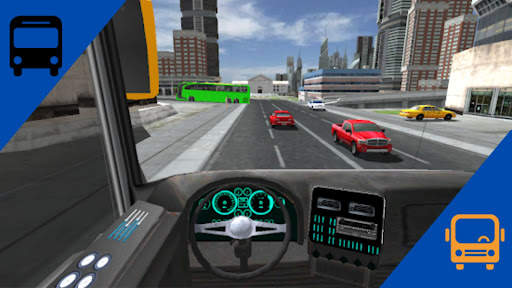 City Coach Bus Drive Simulator screenshot 4