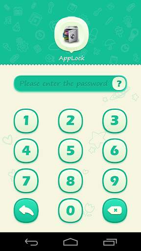 AppLock Theme Green screenshot 2