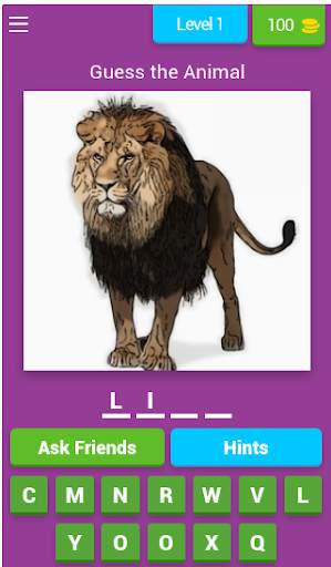 Guess 950 Animals Free screenshot 1