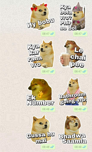 Cheems Doge WhatsApp Stickers screenshot 2
