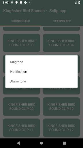 Kingfisher Bird Sound Collections ~ Sclip.app screenshot 4