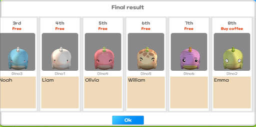 Random Choice Dinosaur Game : Offline screenshot 6
