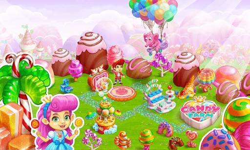 Candy Farm: Magic cake town & cookie dragon story screenshot 5