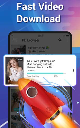 PD Browser - Private, Free & Fast Video Downloader screenshot 12