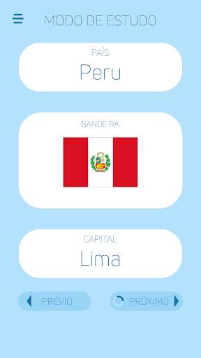 Bandeiras - Países - Capitais screenshot 5