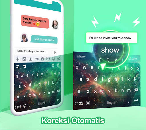 Kika Keyboard - Keyboard Emoji screenshot 5