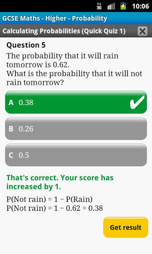 GCSE Maths Probability screenshot 6