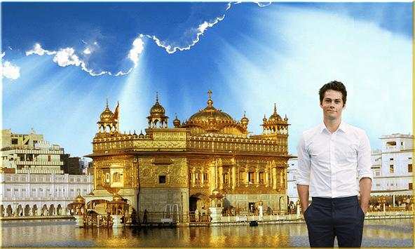 Golden Temple Photo Frame Maker screenshot 2
