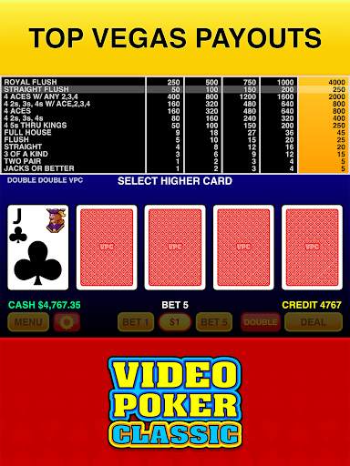 Video Poker Classic ® 10 تصوير الشاشة