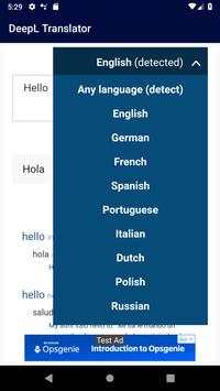 DeepL - Best machine translator (Deep Learning) скриншот 2