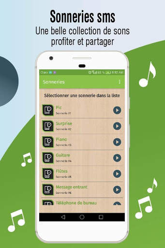 Sonneries de sms gratuites, sonneries de message screenshot 4