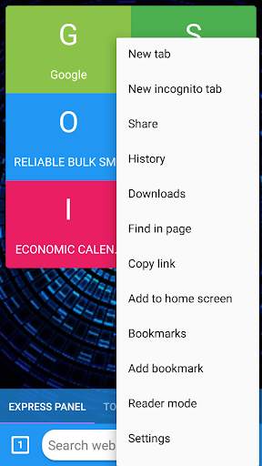 VWeb Browser screenshot 2