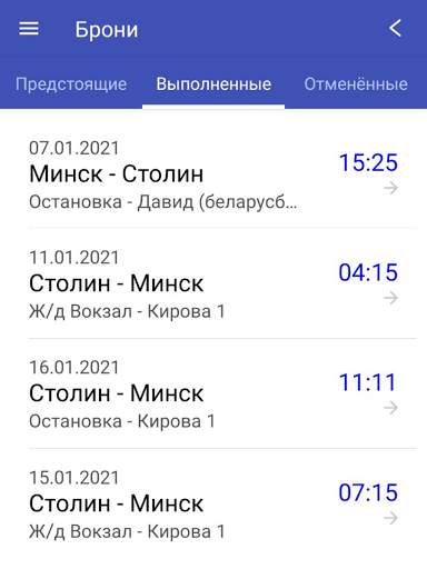 Bus Gomel-Moskva screenshot 10