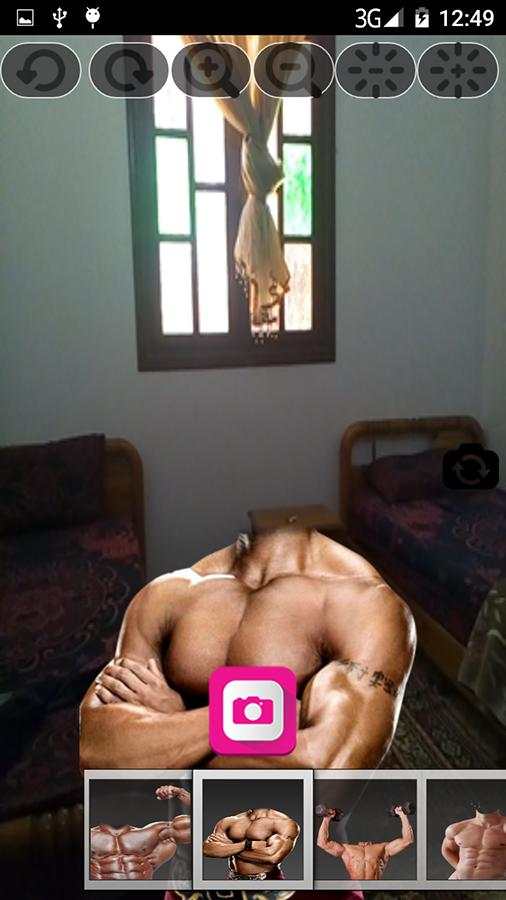 Bodybuilder Montage Photo screenshot 2