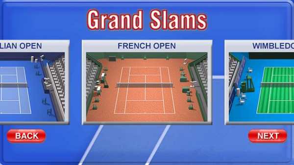 Mini Tennis Game screenshot 1