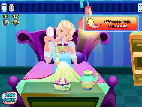 Flu doctor girls games screenshot 7