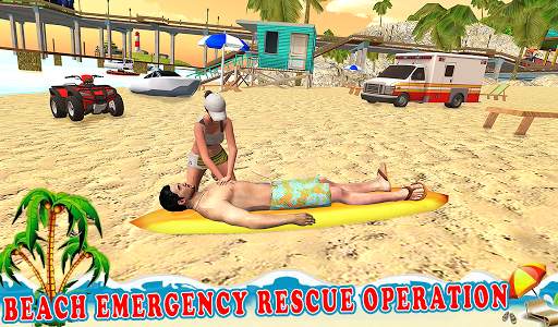 Beach Rescue Simulator - Rescue 911 Survival screenshot 6