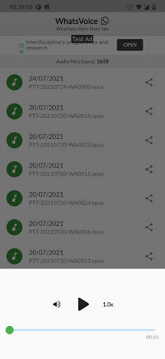 WhatsVoice – WhatsApp Voice Note Spy screenshot 2
