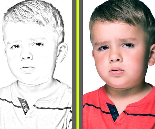 Convert Photo to drawing Pencil screenshot 1