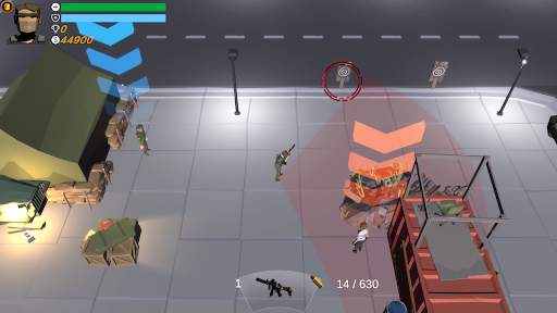 Zombie Spectre - Non idle top down shooter screenshot 1