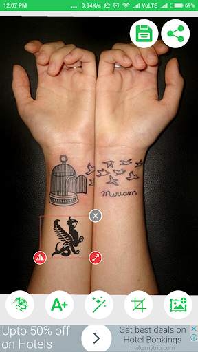 Tattoo On My Photo Editor screenshot 4