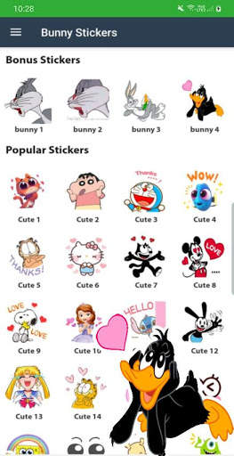 1000 WAStickerApps Funny Cartoons Stickers screenshot 5