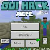 GUI Hack PE Addon for Minecraft PE logo