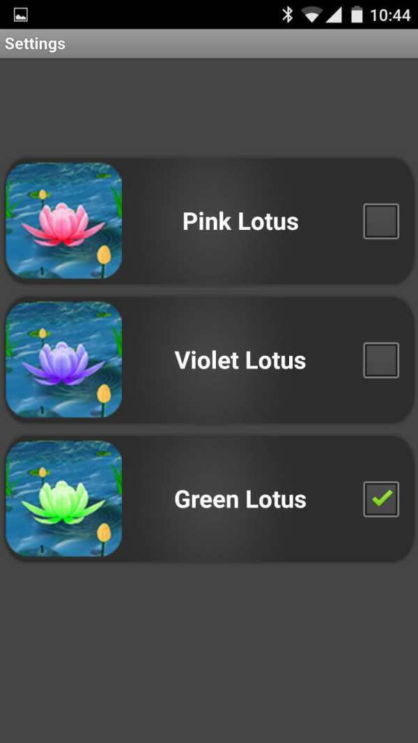 Flower Live Wallpaper 3D screenshot 7