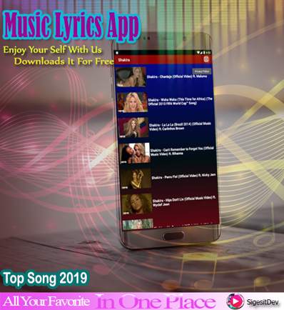 Shakira Song - Best Music Album screenshot 3