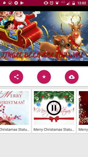 Christmas Video Status स्क्रीनशॉट 4