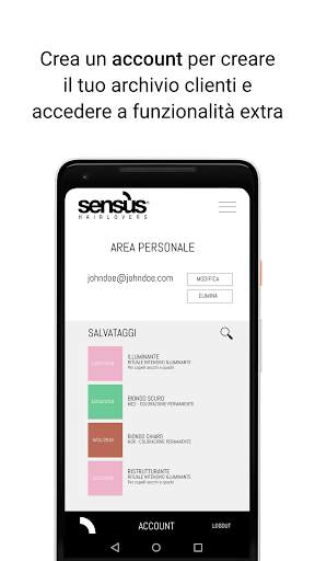 Sensus app screenshot 8