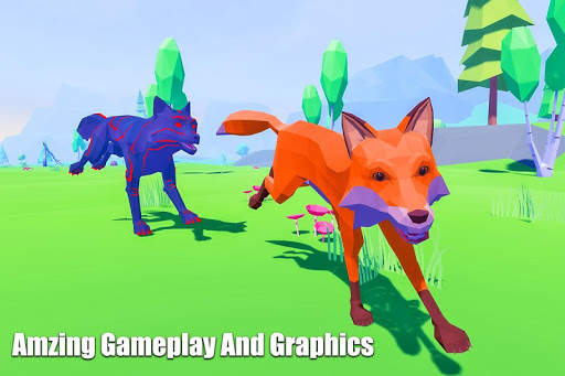 Fox Simulator Fantasy Jungle: Animal Family Games screenshot 11