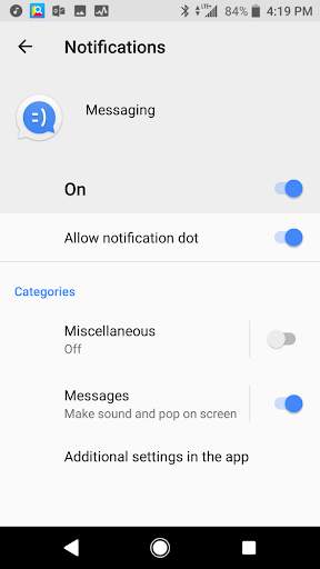 BNC Messenger screenshot 1