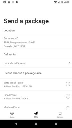 GoLocker screenshot 2