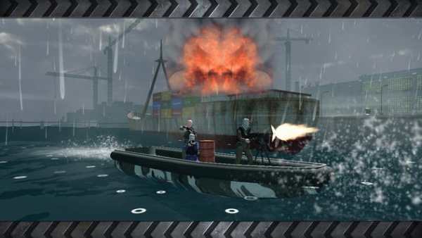VR Commando Battleship Clash screenshot 2