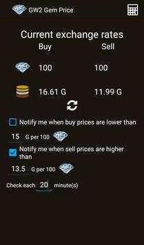 Guildwars 2 Gem Price screenshot 1