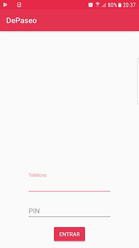 De Paseo Guías APP screenshot 1