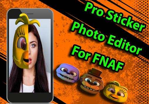 Pro Stickers Photo Editor For FNAF 📷 screenshot 1