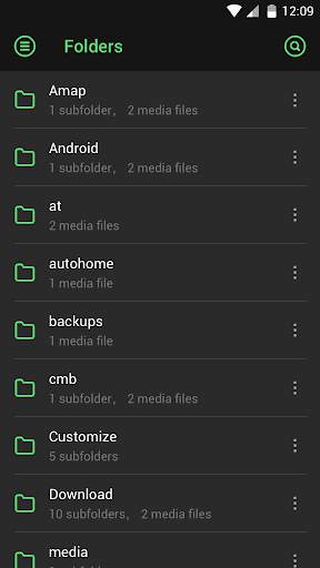Lark Player Theme - Green screenshot 4